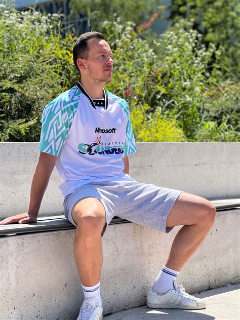 Seattle Sounders FC 1994 Away Soccer Jersey NASL Retro | Football Shirt