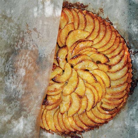 Apple Tart with Apricot Glaze Recipe - Frank Stitt