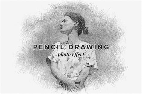 pencil drawing photo effect filtergrade