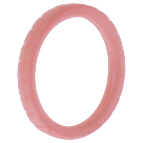 Silicone Wedding Stackble Lines Single Ring - Rose-Gold-New by ROQ for