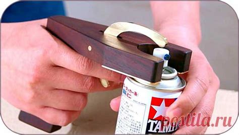 Как сделать «пистолет» для аэрозольных баллонов с краской Здравствуй ...