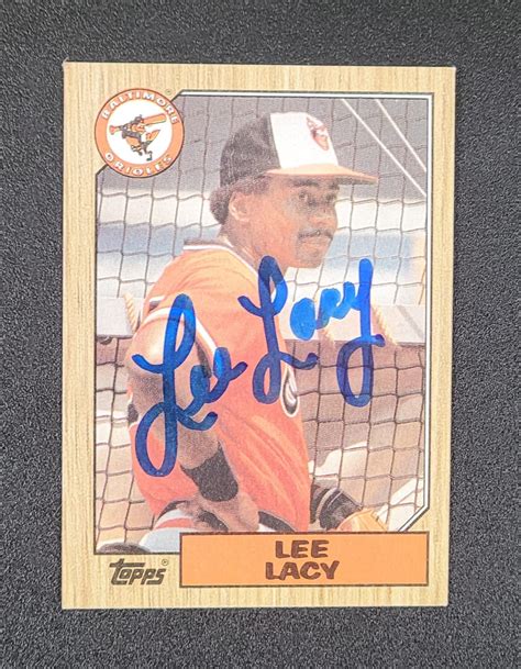 4 Sports Autographs (TTM or IP) | Today's mail... Lee Lacy 19926 Eccles
