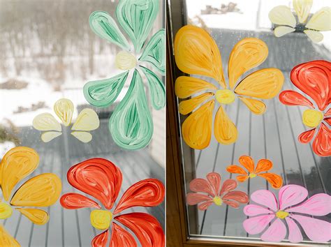 Colorful painted windows + how to paint your windows – oh yay studio ...