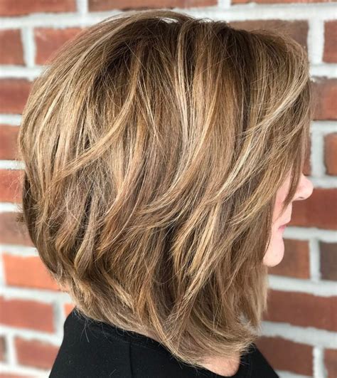 Layered Bob Medium Length Hair