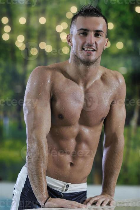 macho man portrait  stock photo  vecteezy