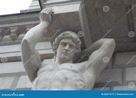 Atlant stock photo. Image of aslant, strongest, atlanta - 66877672