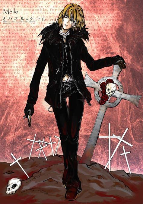 Details Mello Death Note Hintergrundbild Update