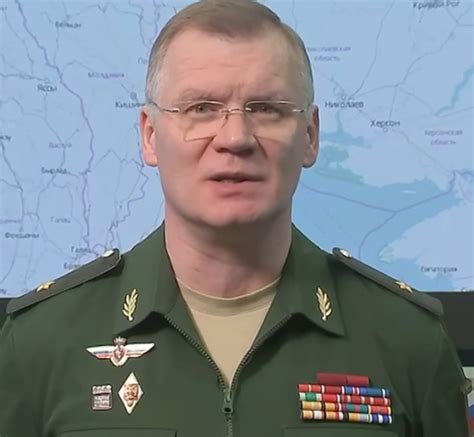 Создать мем "игорь конашенков брифинг, игорь конашенков российский ...