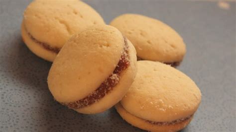 Receta casera de alfajores de fruta