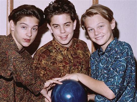 leonardo dicaprio tobey maguire david blaine