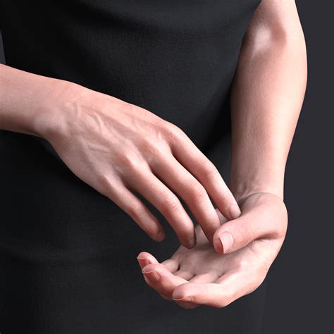 realistic hd hands  genesis   render  intenzo