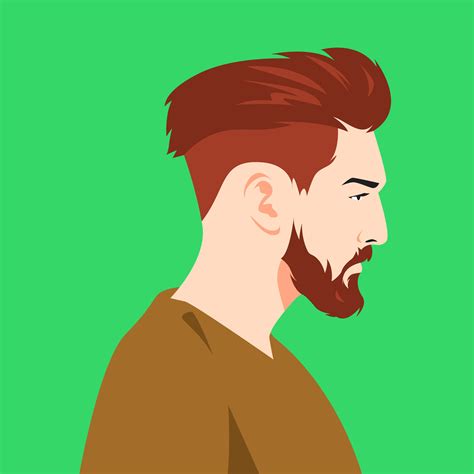 Undercut Side View Men