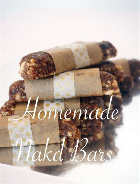 Homemade Nakd Bars Recipe