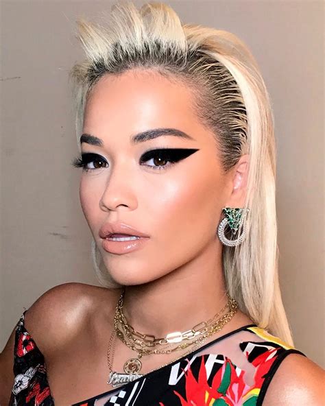 Rita Ora Takes Spring's Most Dramatic Makeup Statement for a Spin | Vogue