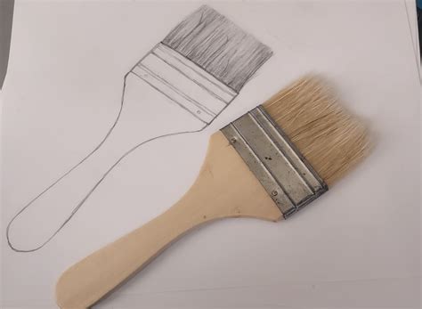 pencil drawing   paint brush  froggyartdesigns  deviantart