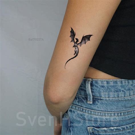 minimal dragon tattoo orangetattooshopcom