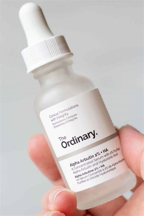 ordinary alpha arbutin  ha review sweet honey life