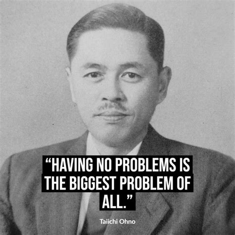 Taiichi Ohno Toyota Lean Quote | Operations management