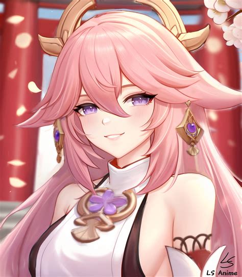 Yae Miko - Genshin Impact - Image by LS Anime #3861861 - Zerochan Anime