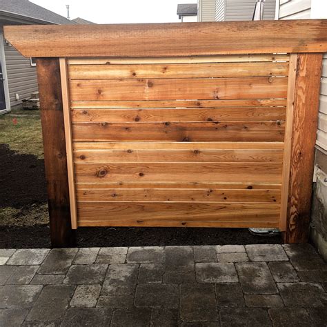 Privacy Screens - Living Earth Landscapes - Calgary Landscaping
