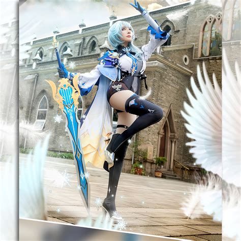 Eula Genshin Impact Cosplay Costume Custom Size Genshin - Etsy