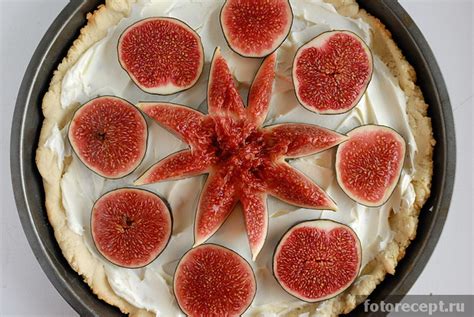 Тарт с инжиром и маскарпоне | fotorecept.ru