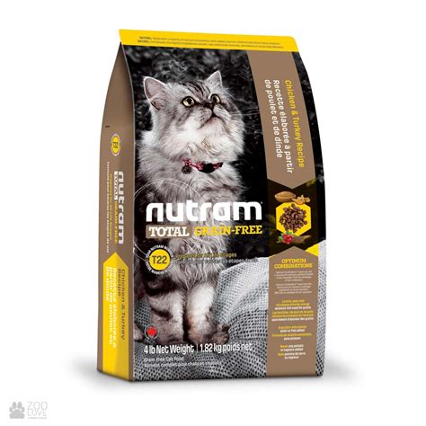 Купить корм Nutram T22 Total Grain Free Chicken & Turkey Cat - Интернет ...
