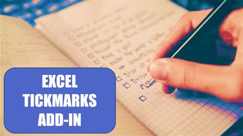 Free Excel Tickmarks Add-in - MrExcel News - MrExcel Publishing