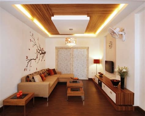 False Ceiling Design For Rectangular Living Room | Psoriasisguru.com