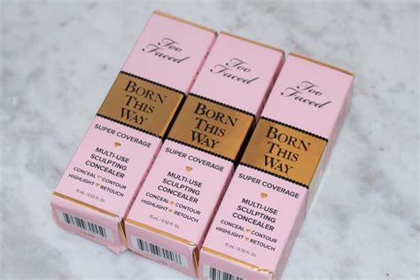 Too Faced Born This Way Super Coverage Concealer Review & Swatches