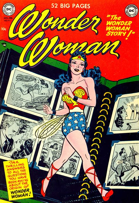 Comic Book Covers » Wonder Woman #45, February 1951, cover by Irwin...