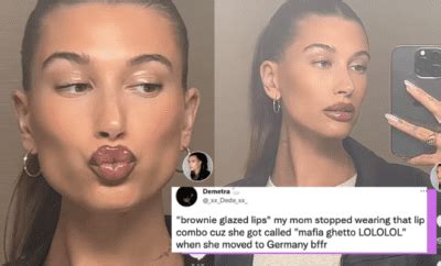 Why Has Hailey Bieber's 'Brownie Glazed Lip' Stirred Up Controversy?