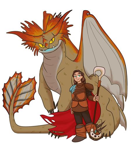 Valka and Cloudjumper by Kwiwo on DeviantArt