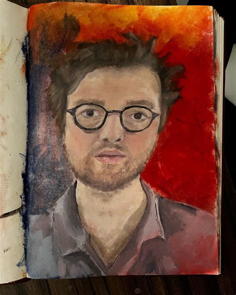 portrait  oil  paper roilpainting