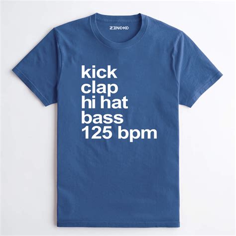 HOUSE MUSIC INGREDIENTS T-SHIRT - ZENOKO