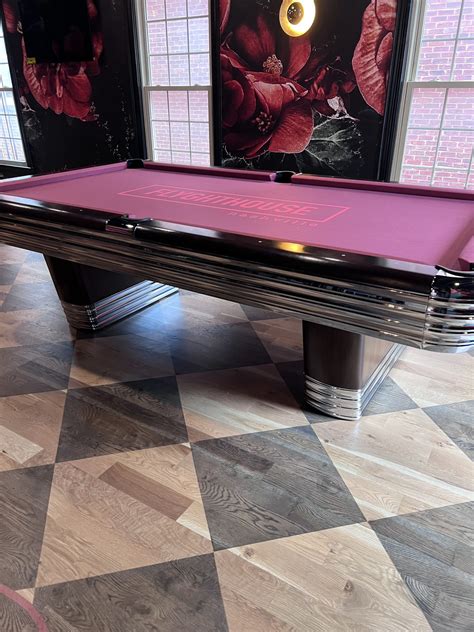 1950’s Brunswick Centennial Antique Pool Table - Fully Restored