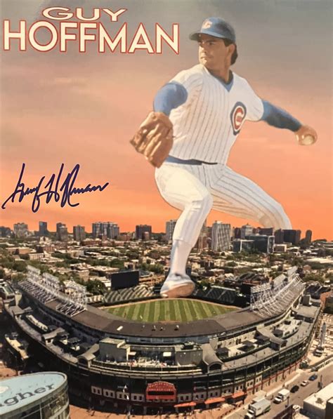 Guy Hoffman Signed 8×10 - Chicagoland Sports Appearance Connection