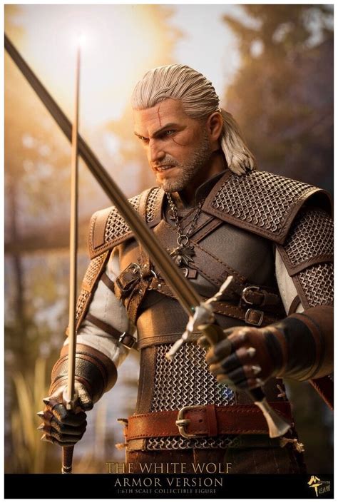 Геральт Ведьмак Фигурка The White Wolf Armor — купить в интернет ...