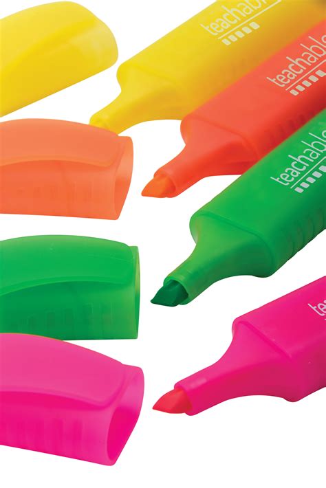 Highlighters Assorted - Pack of 4
