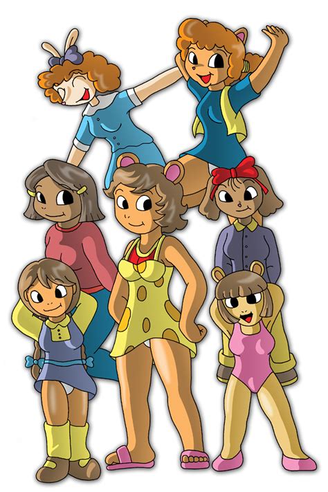 Girls from Arthur by XJKenny on DeviantArt