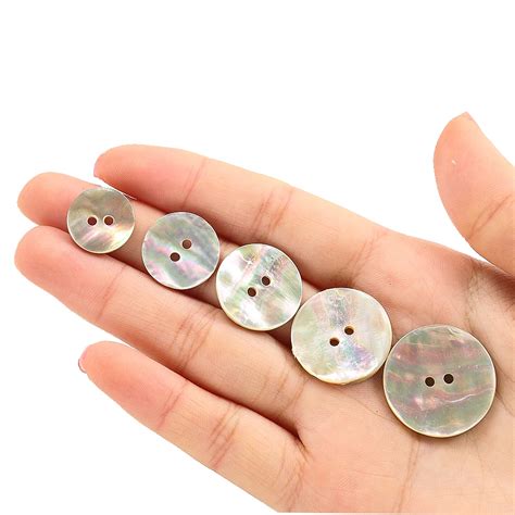 Пуговицы из натуральной перламутровой ракушки, 20 шт | AliExpress