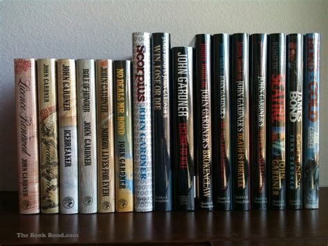 The Book Bond: The JOHN GARDNER UK first edition hardcovers