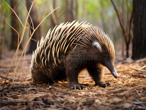Australian Echidna stock illustration. Illustration of generative ...