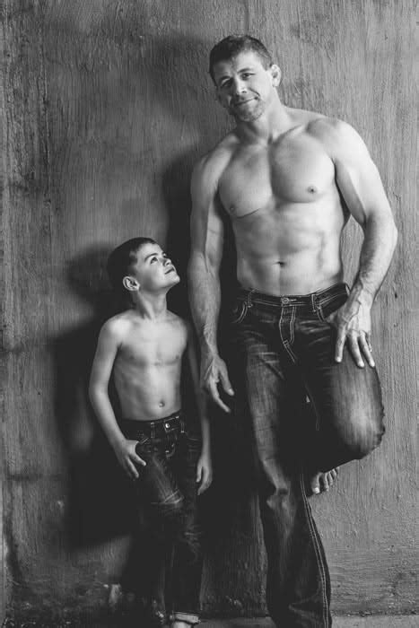 nude dad gay father  son showering  showering