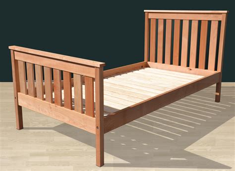 king single wooden bed  shed