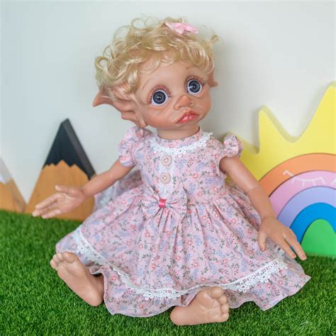 40 cm Fairy Elf Real Reborn Baby Girl NPK Doll - Kiss Reborn