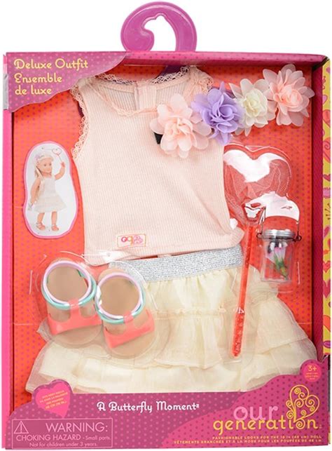 Roupa Our Generation - Roupa para bonecas Our Generation - Um momento borboleta - para boneca ...