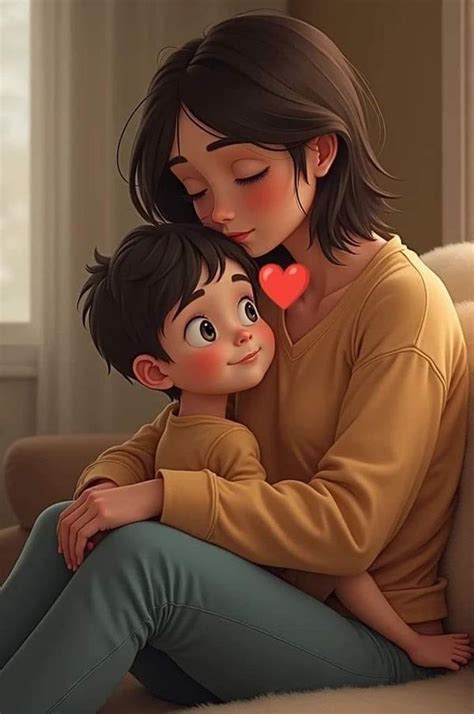 mommy jm mom drawing mom art cute cartoon pictures