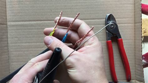 Пайка проводов газовым паяльником Dremel. Пайка скруток оловом. - YouTube