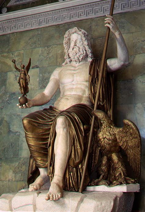Statue of Jupiter. Place of origin: Rome Date: End of A.D. 1st century ...